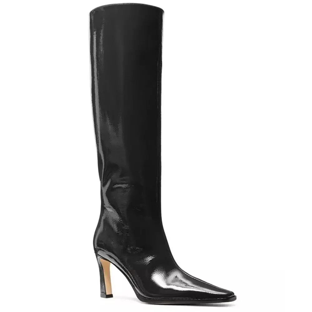 Michael Kors Women's Darrah Leather Boots Size 10 MSRP $295